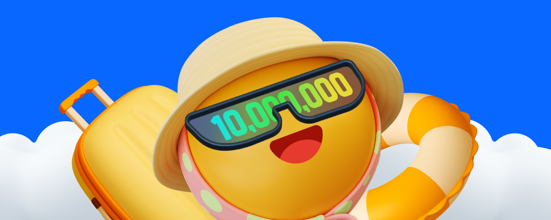 6월 럭키OO 에서는올 여름 완벽한 준비를 위해총 1,000만원의 혜택을 준비했어요