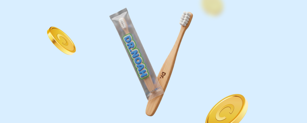 닥터노아 어린이 칫솔은OOOOOO 검출 ZERO인안전한 영유아 칫솔이에요